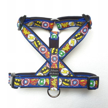 Kobalt band zwarte voering