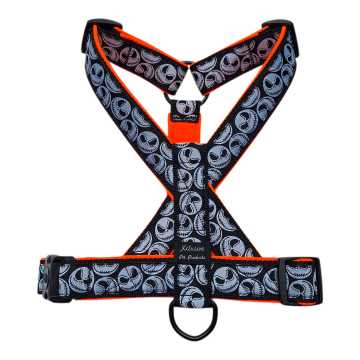 Zwart band neon oranje voering