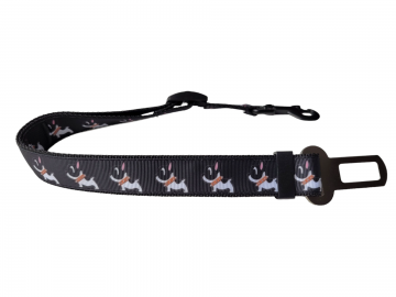 Autogordel frenchie black