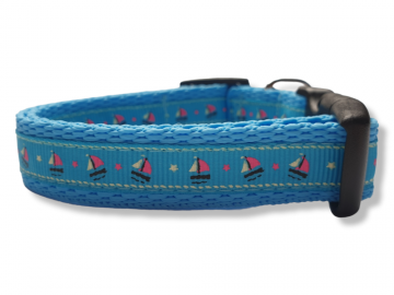 Halsband lichtblauw 1