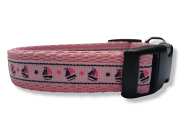 Halsband lichtroze 2