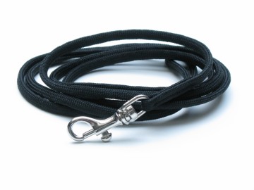 Showlijn musketon zwart