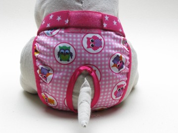 Loopsheidbroekje pink owls