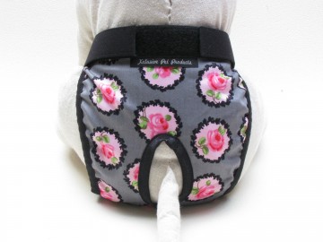 Loopsheidbroekje grey rose