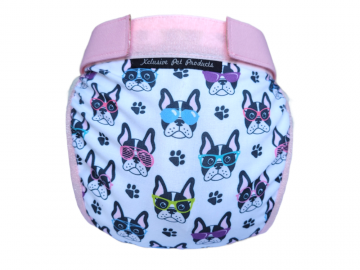 Loopsheidbroekje fb frenchie glasses