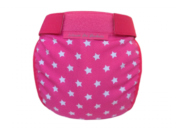 Loopsheidbroekje fb pink star