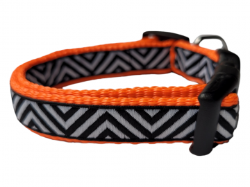 Neon oranje puppybandje deluxe