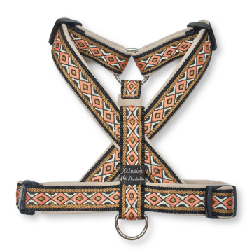 Zwart band karamel voering