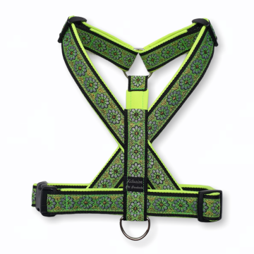 Zwart band neon groen/geel voering