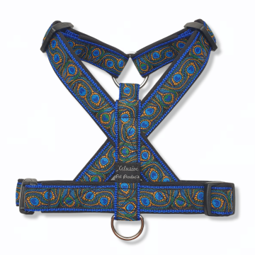 Kobalt band zwarte voering