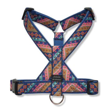 Navy band jeans voering