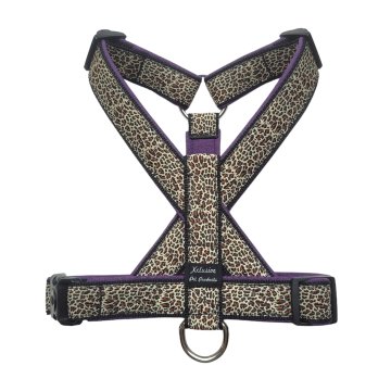 Zwart band paars gemêleerde voering