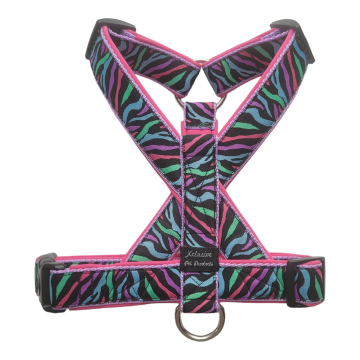 Lila band fuchsia voering