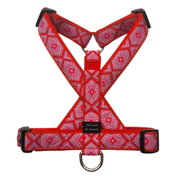 Rood band rode voering