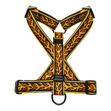 Geel band zwarte voering