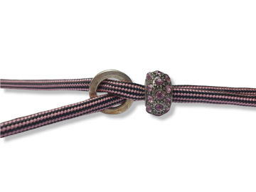 Showlijn strass pink stripe 2