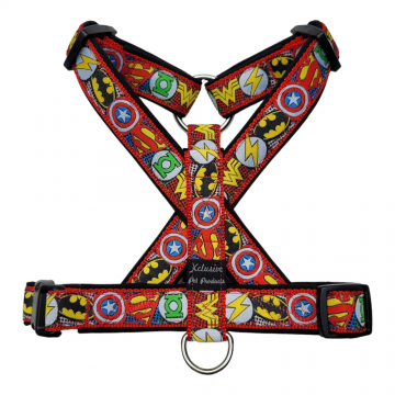 Rood band zwarte voering