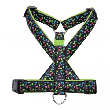 Zwart band lime groene voering