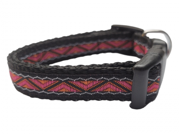 Zwart puppybandje deluxe